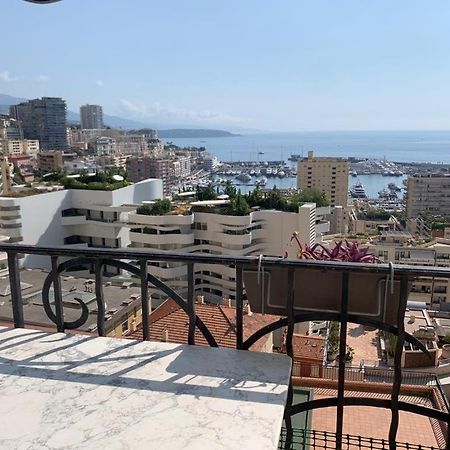 Plein Coeur De Monaco, A 300 Metres A Pied Du Port De Monaco, 4 Pieces Dans Des Escaliers Vue Mer Exceptionnelle Εξωτερικό φωτογραφία