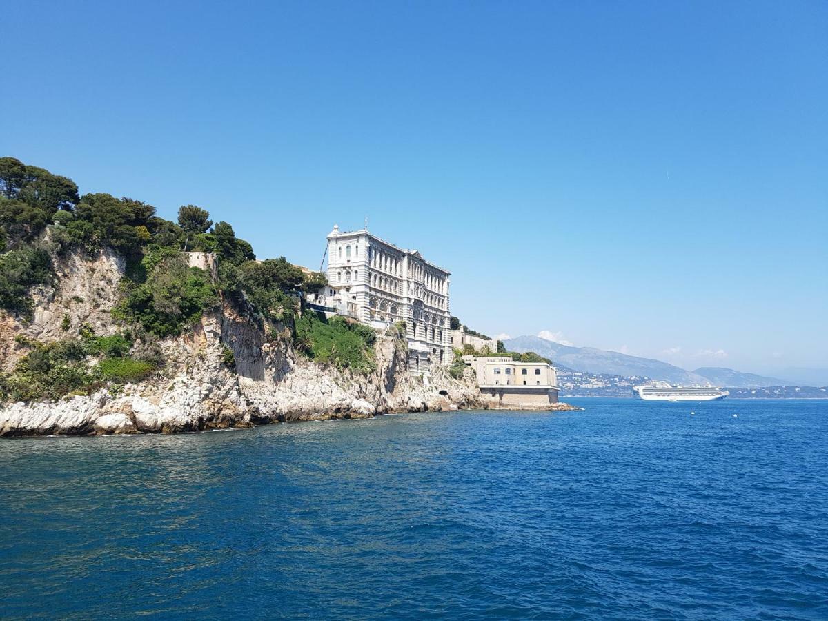 Plein Coeur De Monaco, A 300 Metres A Pied Du Port De Monaco, 4 Pieces Dans Des Escaliers Vue Mer Exceptionnelle Εξωτερικό φωτογραφία